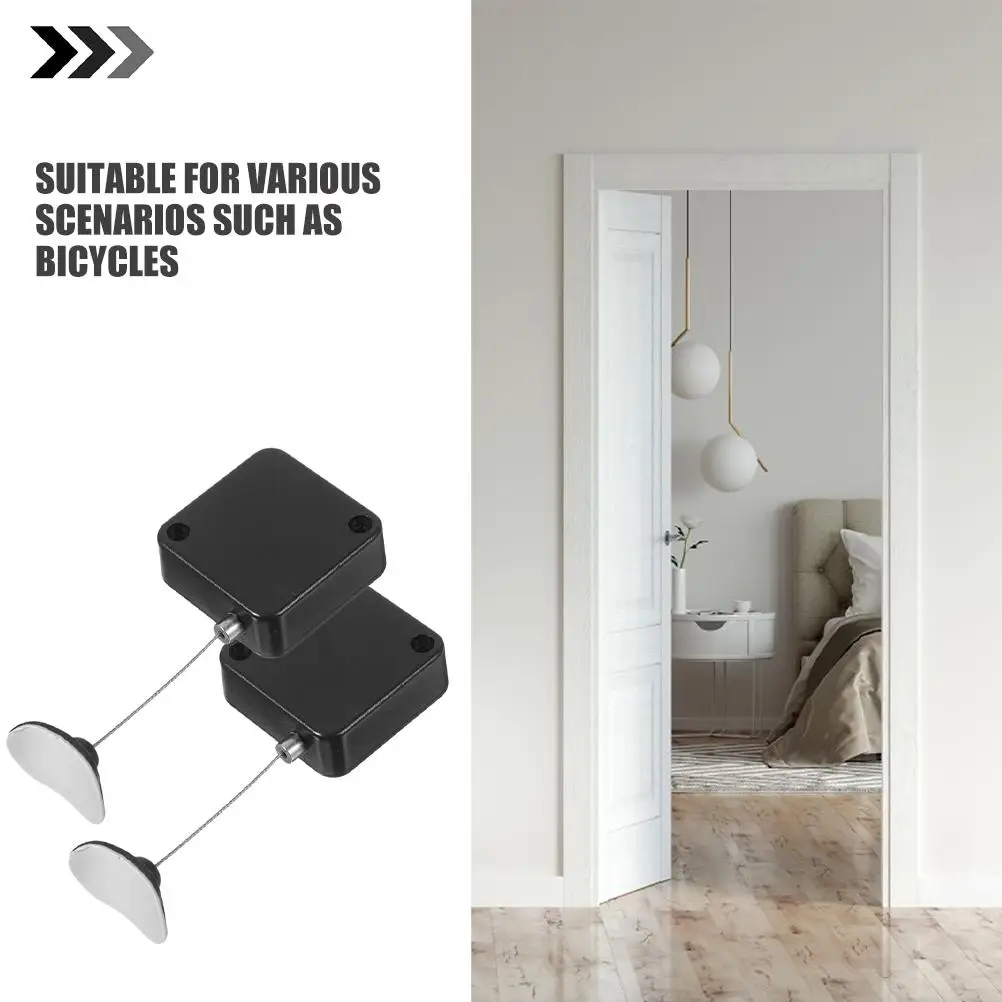 Anti-theft Wire Rope Remote Control Anti-Lost Tether Retractable Security Cable