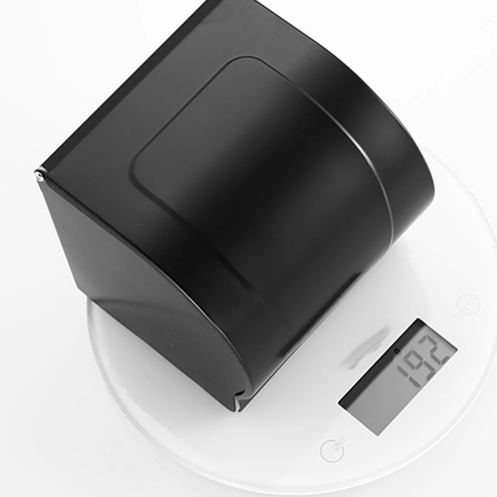 

Bathroom Tissue Box Wall Mount Black Aviation Aluminum Anti-Rust Cover Screw Fixed Smooth Edges Tissue Dispenser Gift