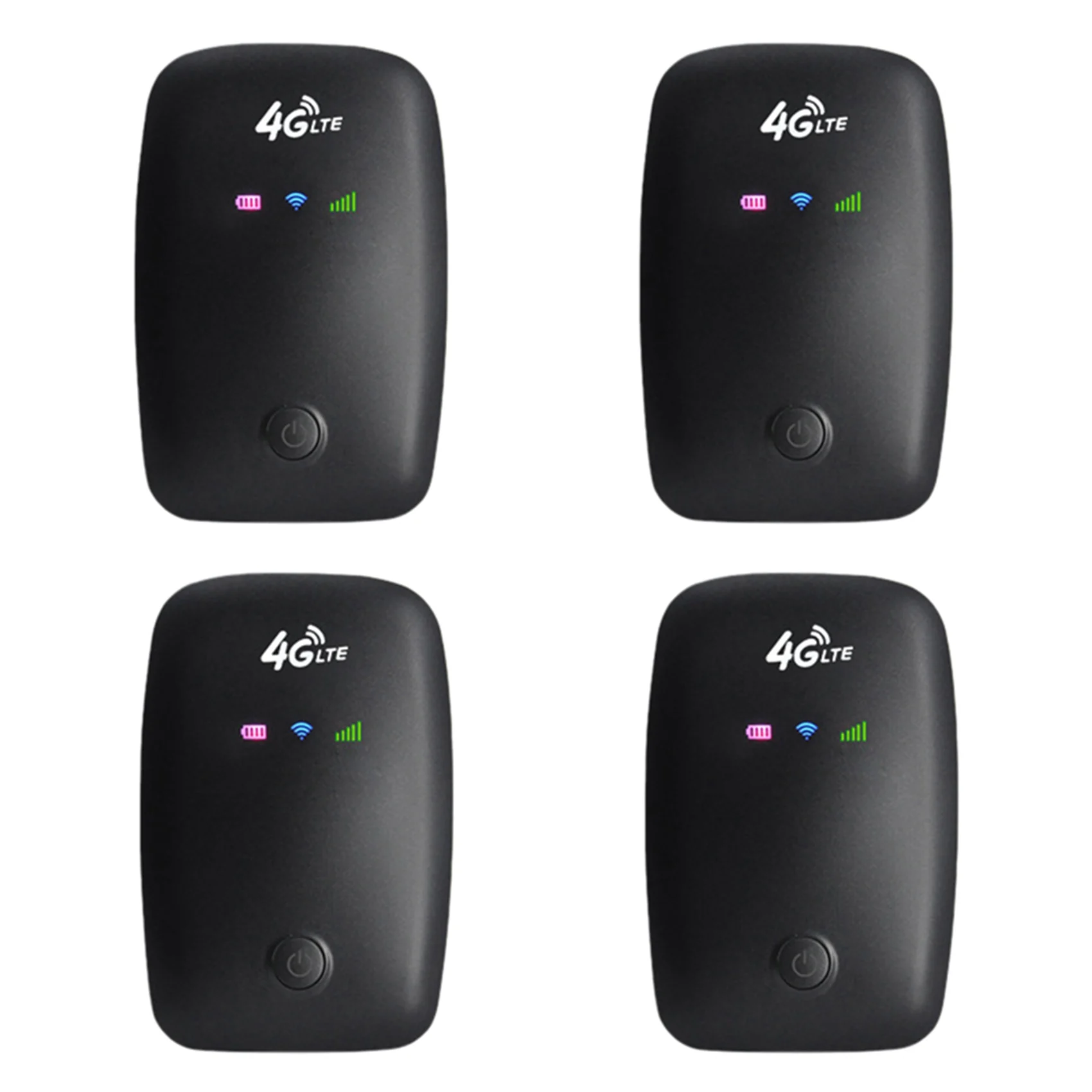 

4X Wireless Router 150M 4G Portable Wireless Router 2.4/5G Dual-Band Wifi Router Android 6.0-ABIU
