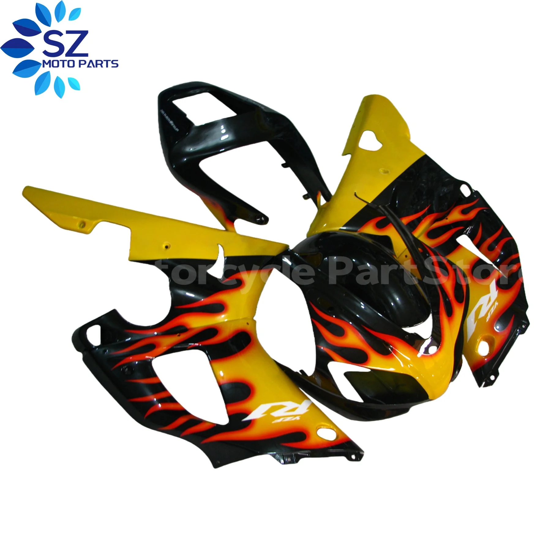 

New ABS Motorcycle Injection mold full Fairing Kit Fit For YZF R1 1998 1999 YFZ R1 98 99 r1 Bodywork Fairings kits set