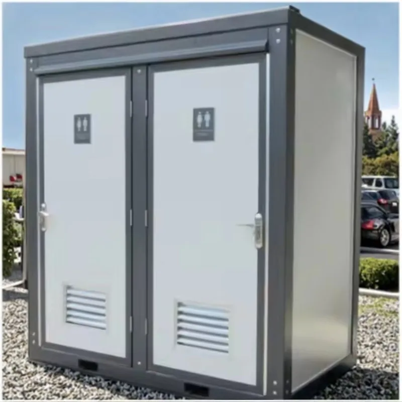 Portable Sanitary Single person multiple person Bathroom Unit Modular Mobile Toilets Shower Cabin