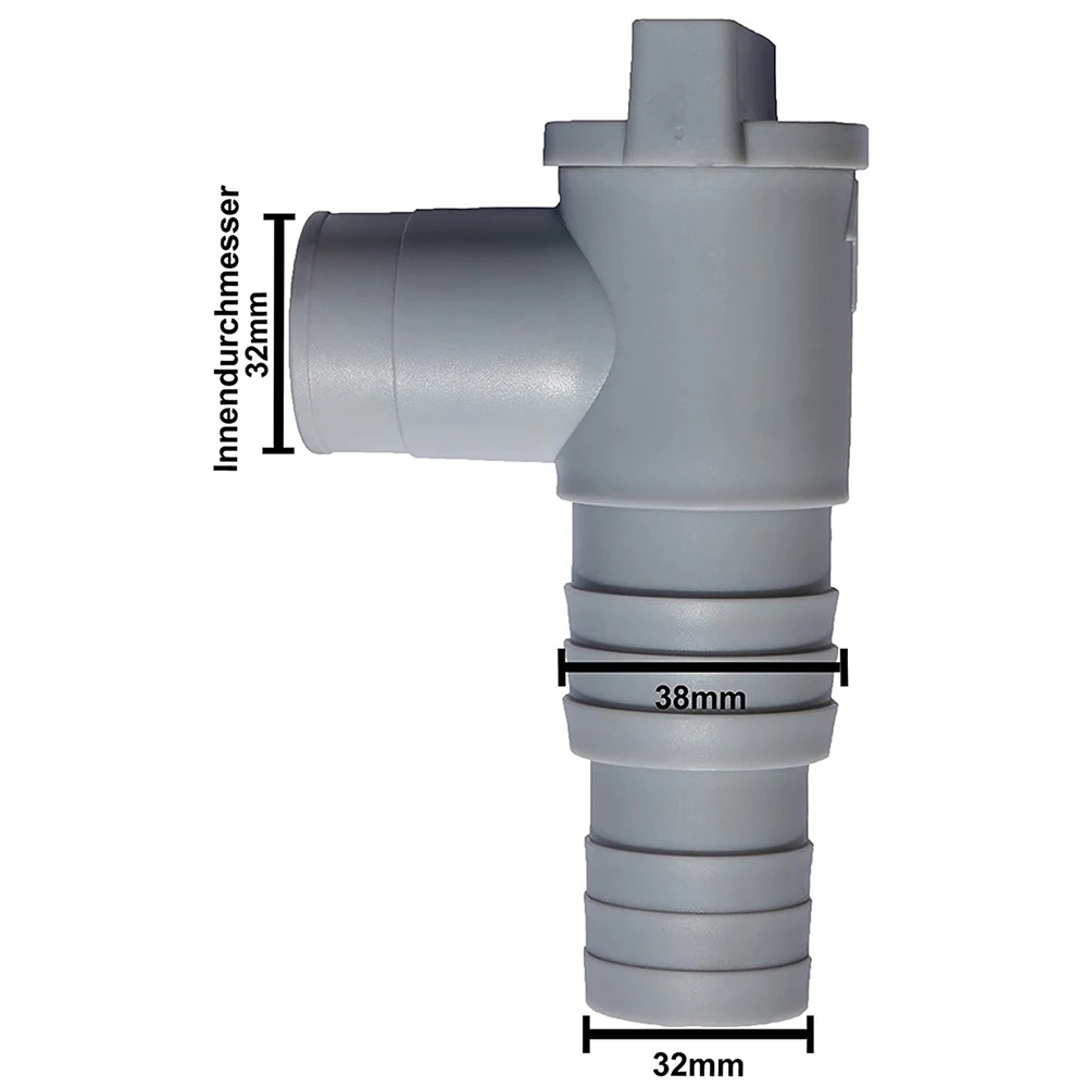 Motorhome Waste Grey Water Tank Drainage Drain Tap Set 28mm 32mm Includes Mounting Bracket Caravan Camper Accessories