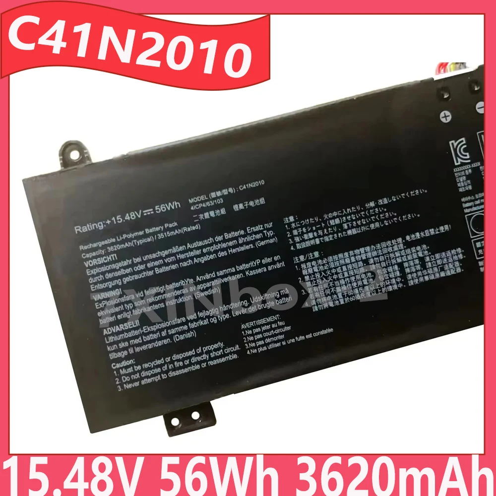 

C41N2010 15.48V 56Wh 3620mAh Laptop Battery For ASUS ROG Strix G15 G513IC G513IH G513QC G513QE G713QE Series