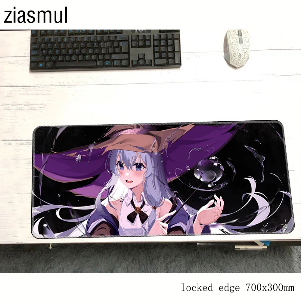 Journey of Elaina Tapis De Souris grand Tapis De Souris De jeu Gamer clavier bureau en caoutchouc anti-dérapant ordinateur portable Tapis De Souris