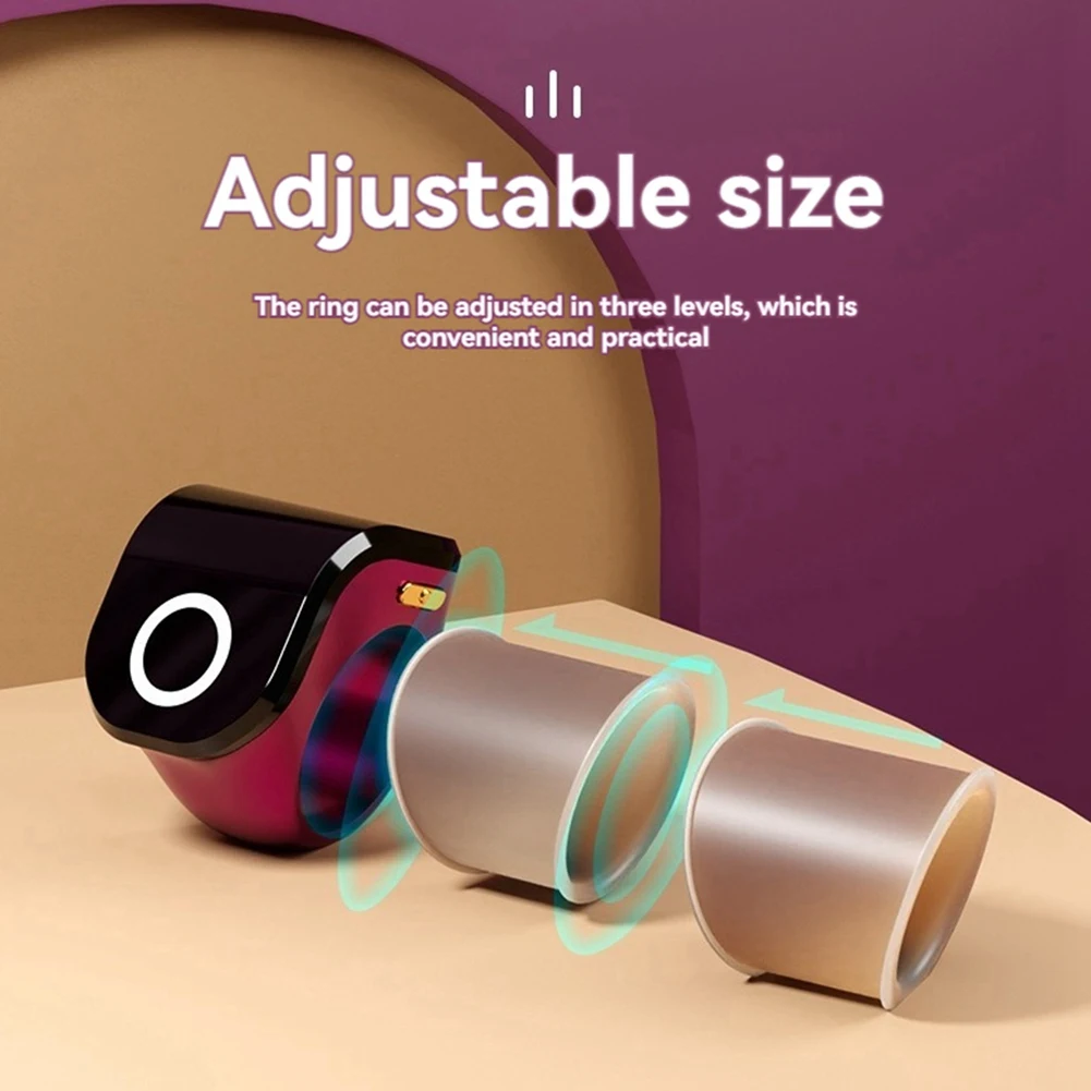 Popular Digital Counter Portable Points Rechargeable Ring Ring Idea Tally Counter Smart Touch Finger Counter