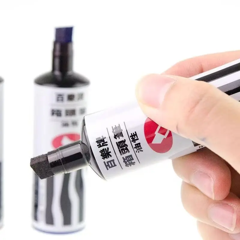 

Суперцветные многоразовые перманентные маркеры PILOT, красные/синие/черные чернила, широкий наконечник 8 мм, выкройка для стекла, дерева, металла.