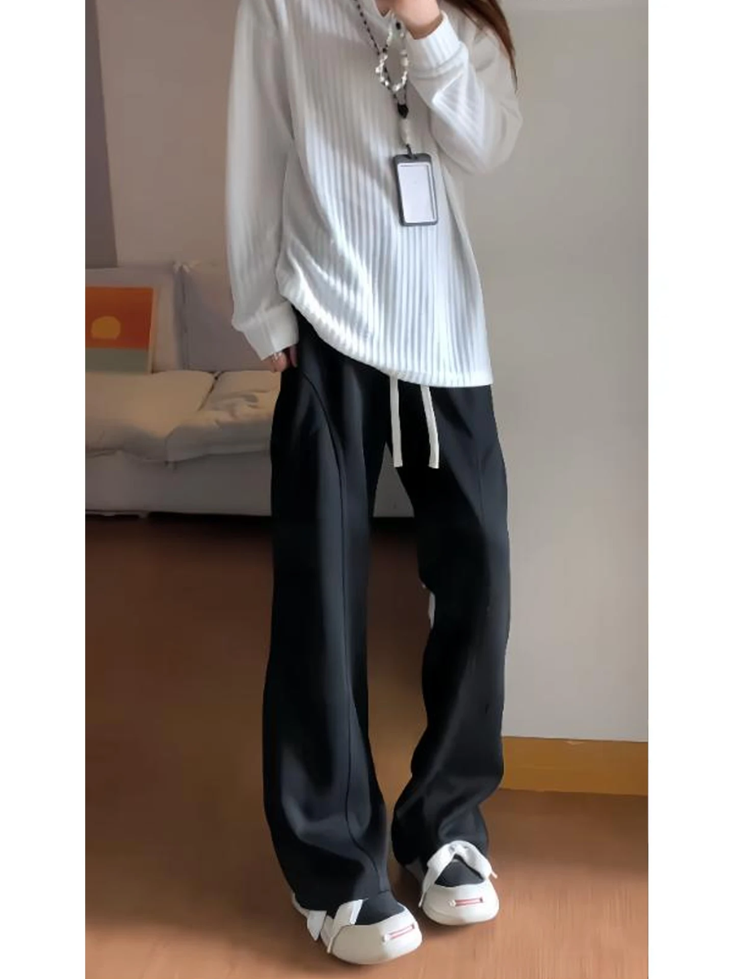 

Мужские спортивные брюки Bla American Sle Micro Flare: ветрозащитные, водонепроницаемые, быстросохнущие, прямые, повседневные, осенние