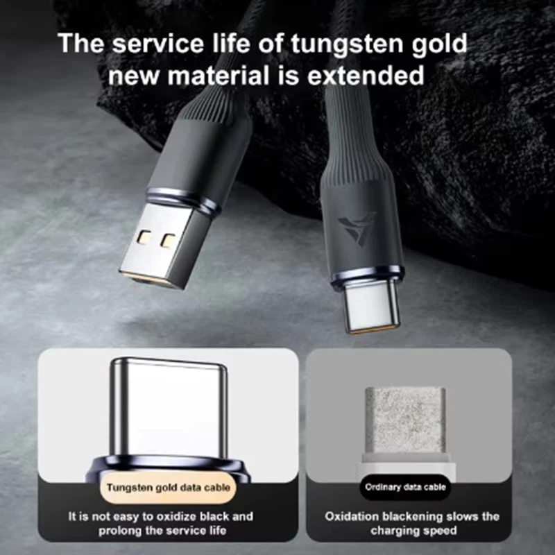 120W USB Type C Cable Quick Charging Braided Data Cable Super Fast Charge Cable For Huawei Sumsung 0.25M/1M/1.5M/2M/3M