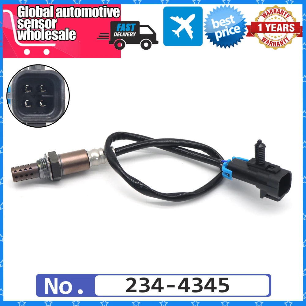 NEW Car 234-4345 Lambda O2 Oxygen Sensor For CHEVROLET ASTRO GMC SAFARI Air Fuel Ratio Sensor 2344345 234 4345 12570794 12589549