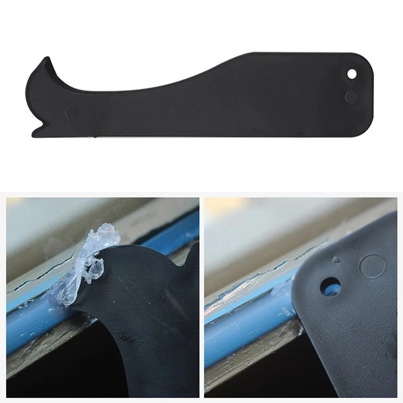 실리콘 코킹 도구 조인트 실란트 스프레더 뒤집개 스크레이퍼 가장자리 수리 도구, 바닥 타일 가장자리 클리너, 세트당 4 개