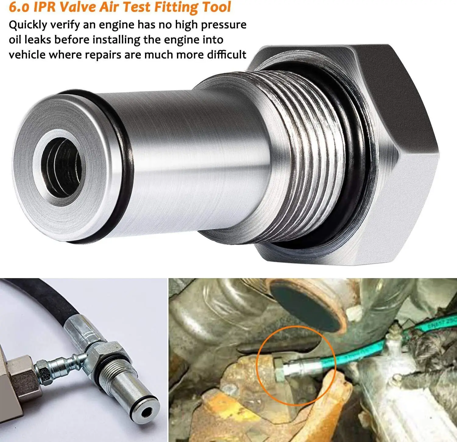 سيارة النفط السكك الحديدية محول تسرب مضخة IPR صمام الهواء اختبار المناسب مجموعة أدوات لفورد 6.0L
