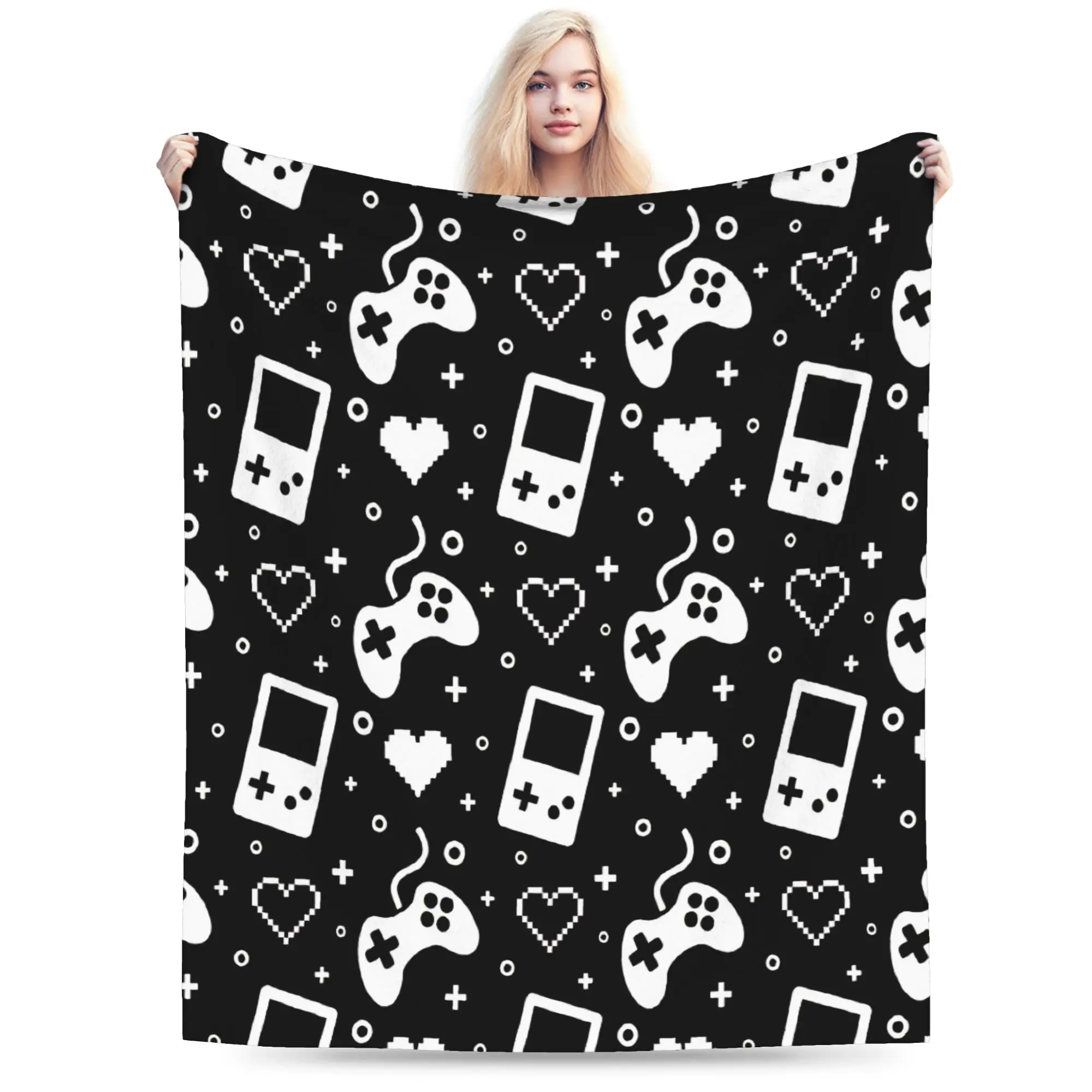 The Evolution of Video Game Plush Blanket Kids  Flannel Bedding Throws For Bedroom Warm Soft Custom DIY Quality Bedspread Gift