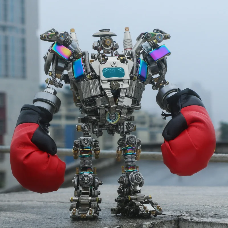 Destroy Guochuang Mech, Hell level High difficulty Assembly, Toy Model, Mech Precision Building Blocks,  Birthday Gif