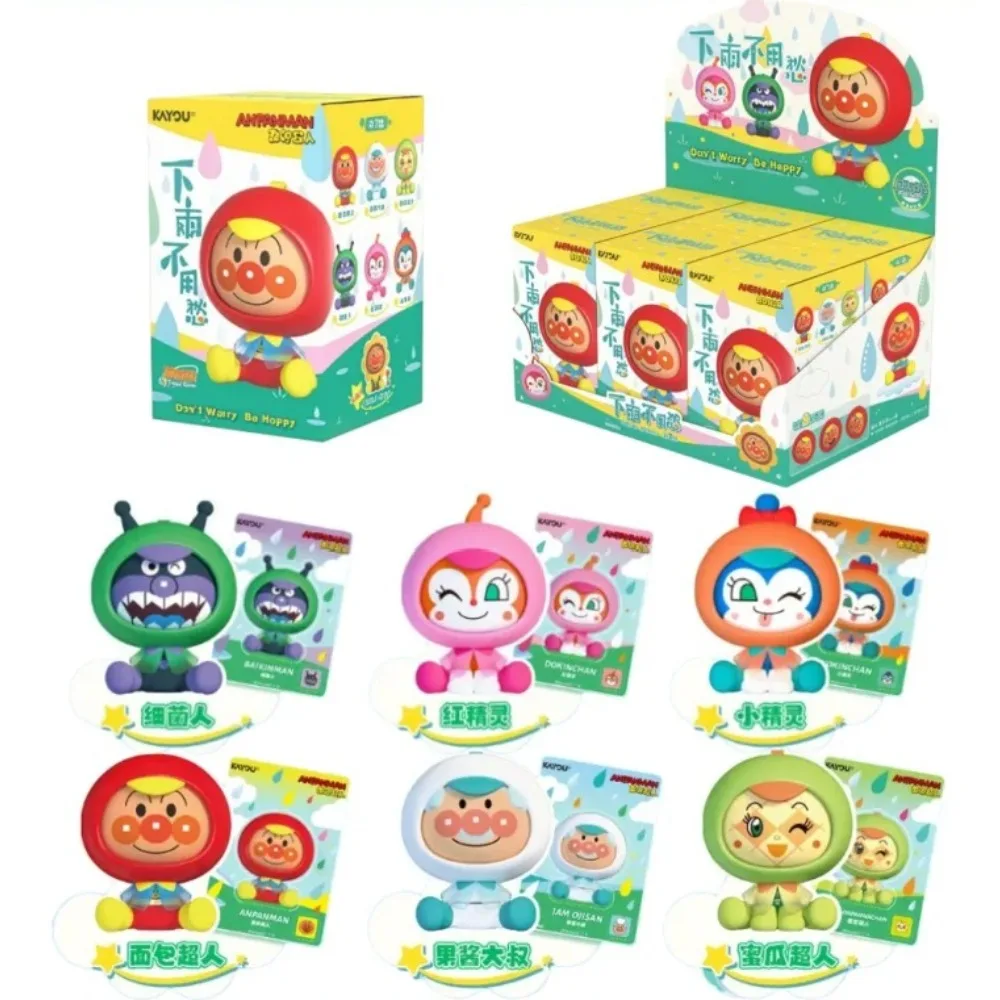 porte-cles-musical-rotatif-anpanman-kayou-original-boite-mystere-collection-de-figurines-de-personnages-d'anime-jouets-et-cadeaux-de-fetes