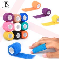 1/5/10/20pcs Disposable Self-adhesive Flex Elastic Bandage Tape for Tattoo Handle Grip Finger Wrist Protection Tattoo Accessorie