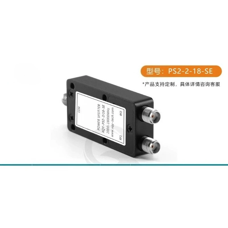 High frequency test grade microstrip power splitter 2/18G one to two 2000-18000M power distribution