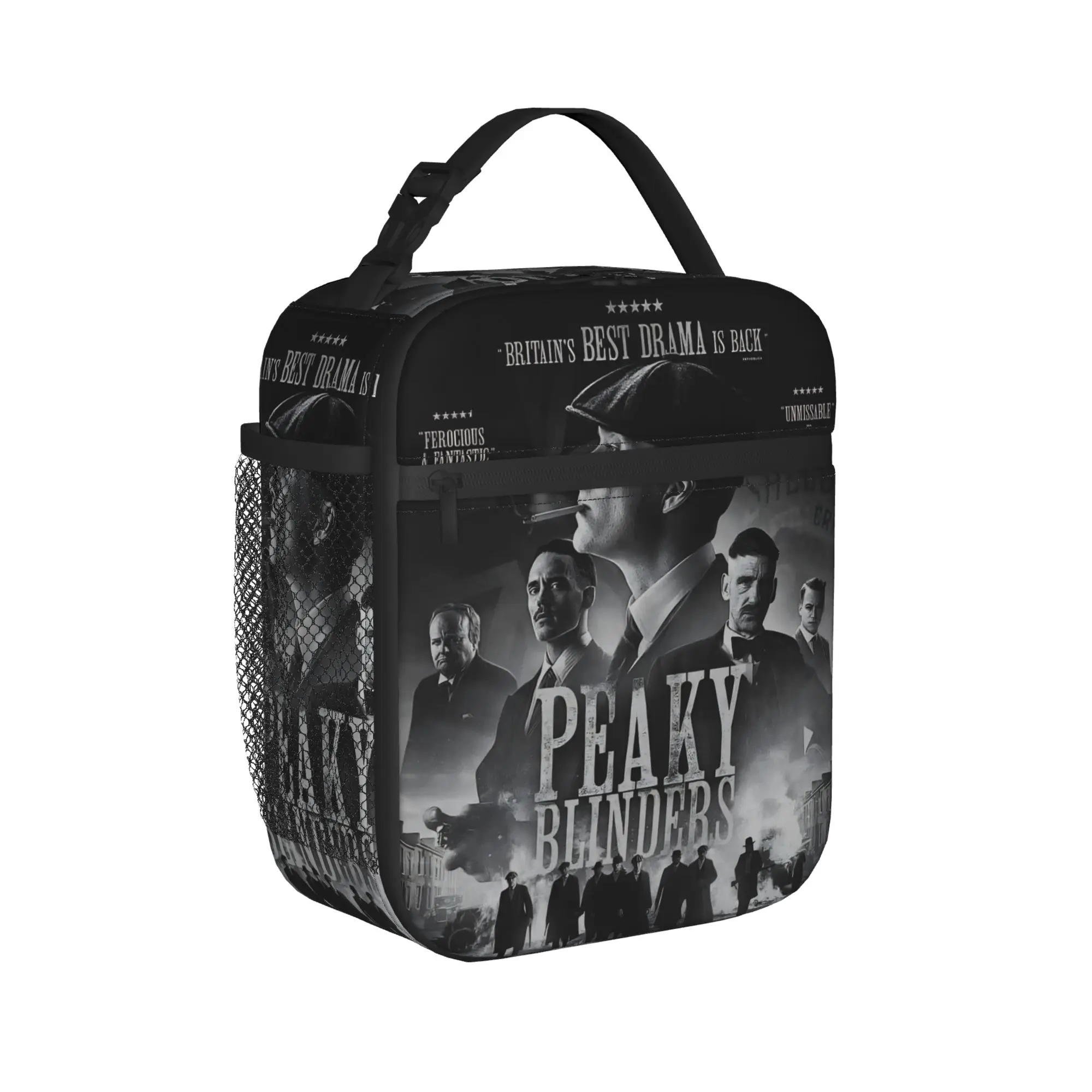 Insulated Lunch Boxes Tommy Shelby Peakys Blinders Merch  Food Box New Arrival Cooler Thermal Bento Box For School