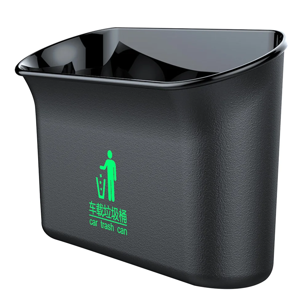

Car Trash Can Portable Vehicle Garbage Bin Durable Pp Material No Punch Installation Multifunctional Automobile Wastebasket For