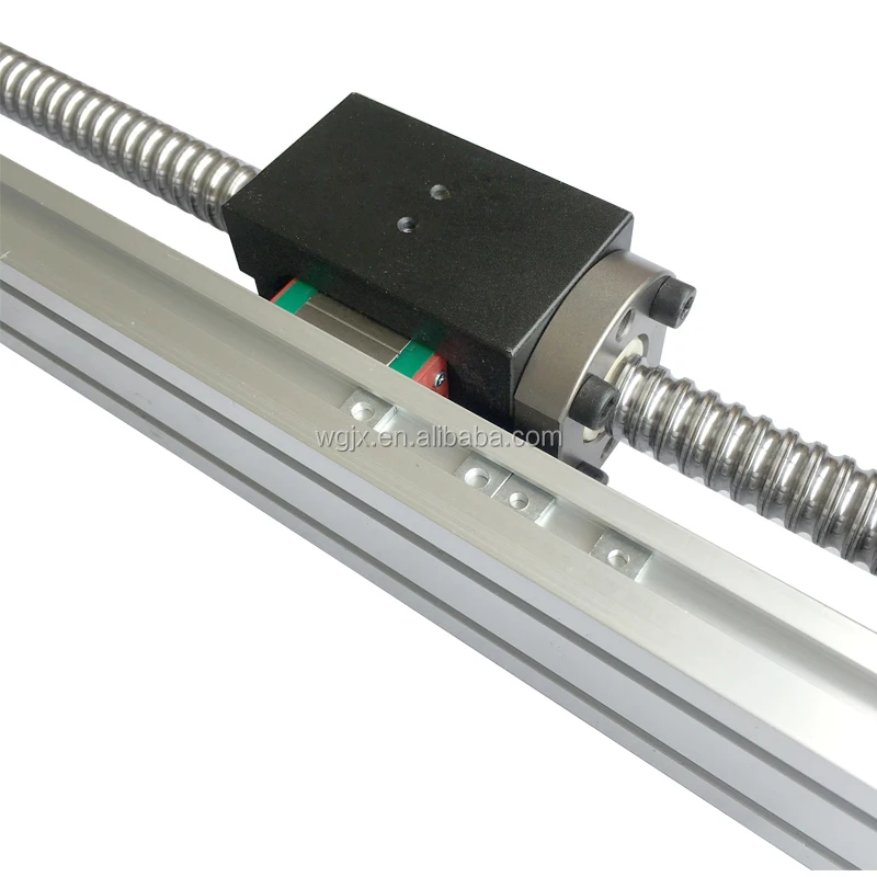 

300mm Length Travel Linear Stage Actuator With Square Linear Rails Plus SFU1605 Ball Screw Motorized Linear Stage Table