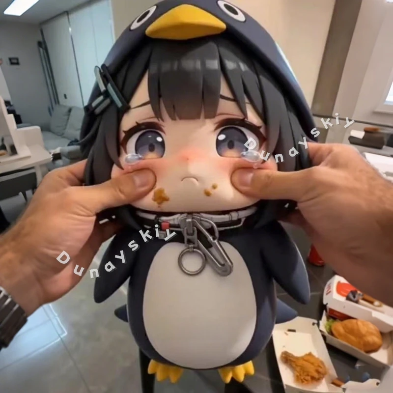 

Arknights Endfield Quack Quack Little Penguin Administrator Plush Anime Game Peripheral Fanmade Collectible Cosplay Prop Cosplay