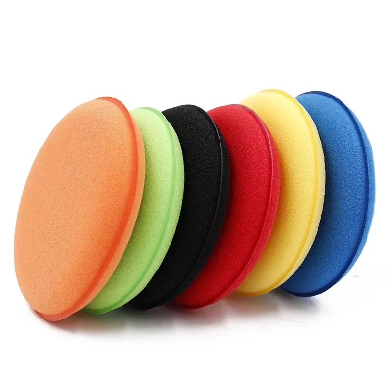 

10PCS Car Waxing Polish Wax Foam Sponge Applicator Pads 4 inch Microfiber Cleaning Sponge Clean Washer Washing Tool Car Cleaning