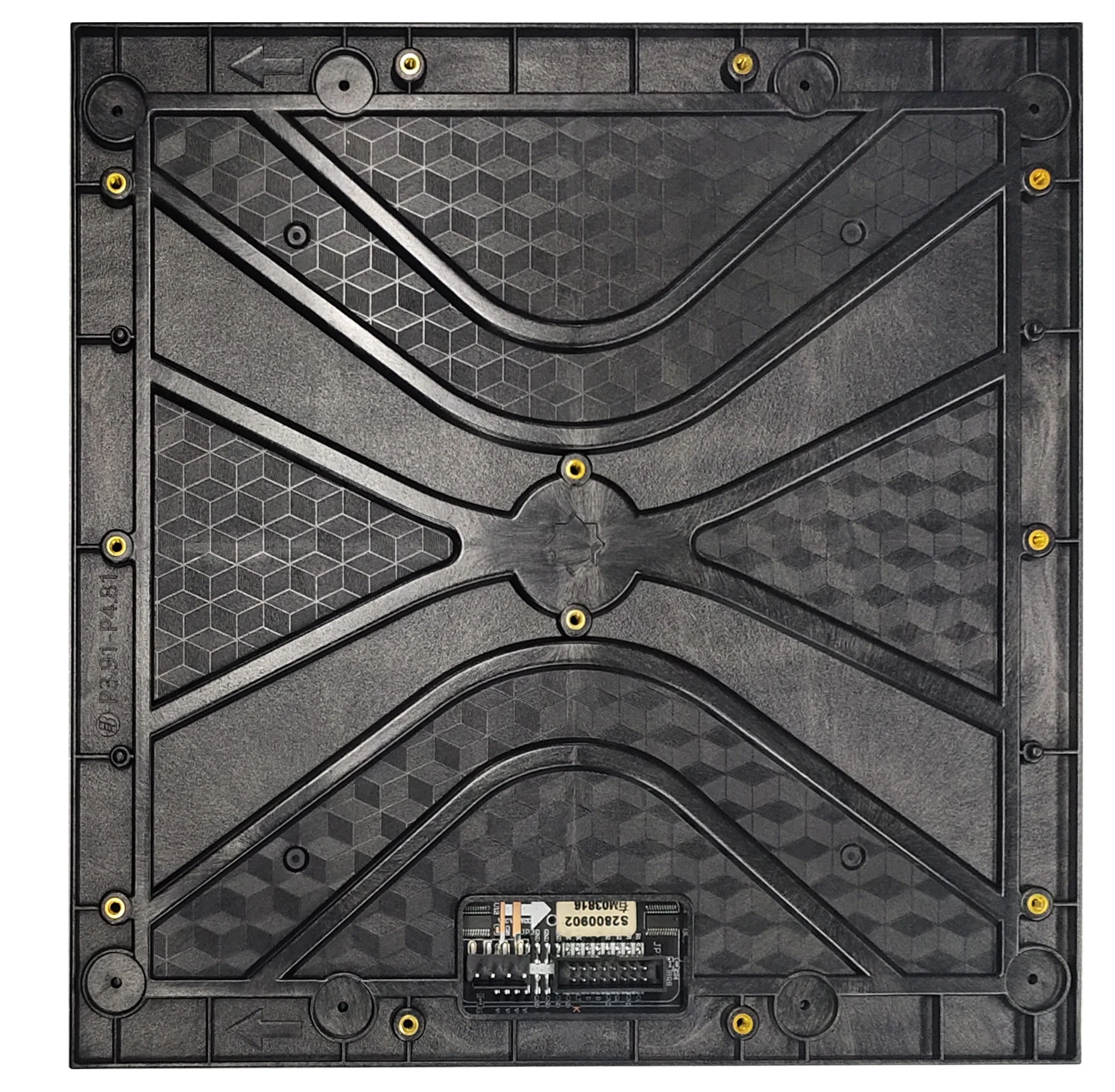 LED Full Color P4.81 P3.91 P2.976 Indoor Matrix Module 250x250mm Panel 64x64 Pixels SDM2121 Light Rental Display Video Wall