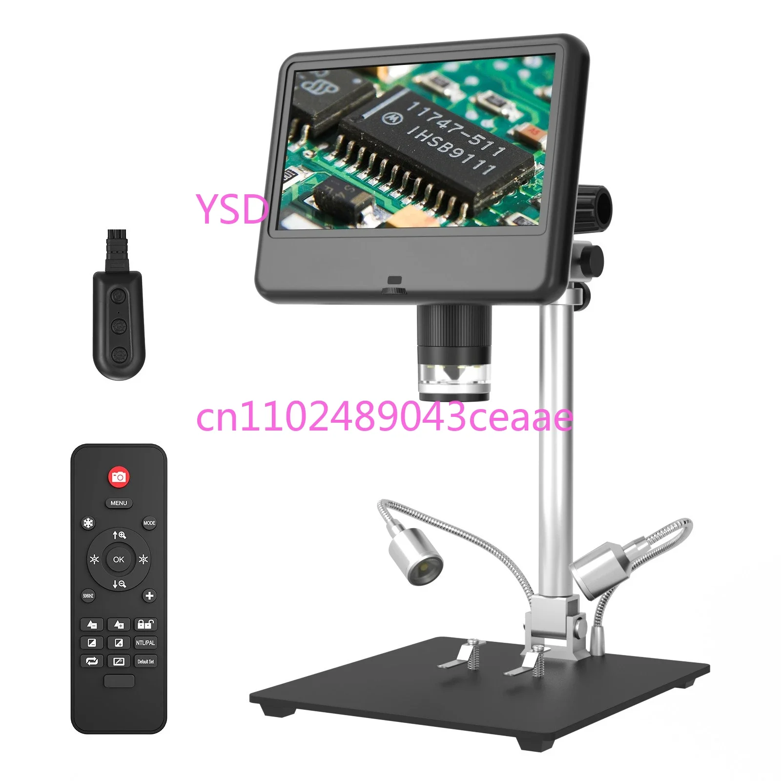 Ultra high definition HDMI digital electron microscope 2160P welding maintenance fly line magnifying glass