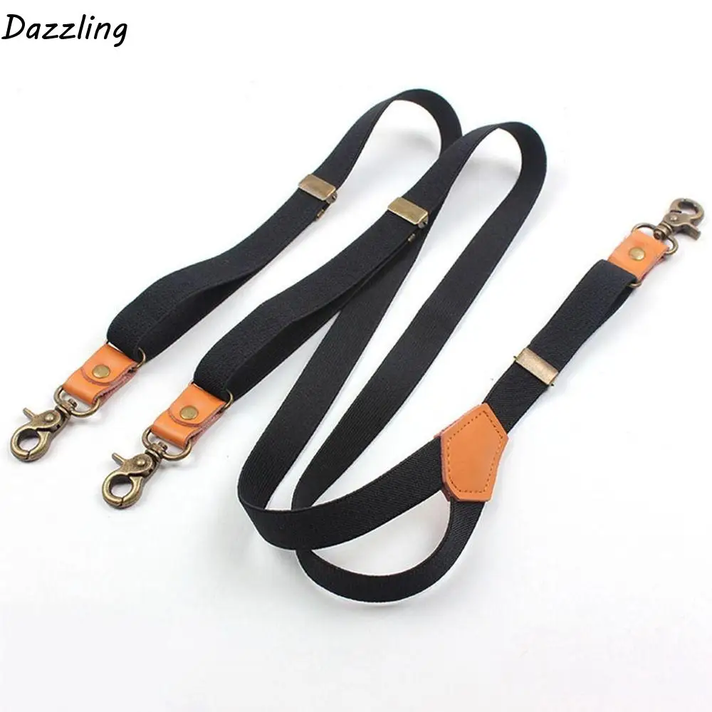 

Casual Stripe Strap Clip Performance For Men For Women Hanging Pants Clip Tie Suspenders Suspenders Clips Adjustable Braces