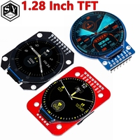 1.28 Inch Round TFT LCD Display Module (240x240 RGB) – GC9A01 Driver, 4-Wire SPI Interface for arduino