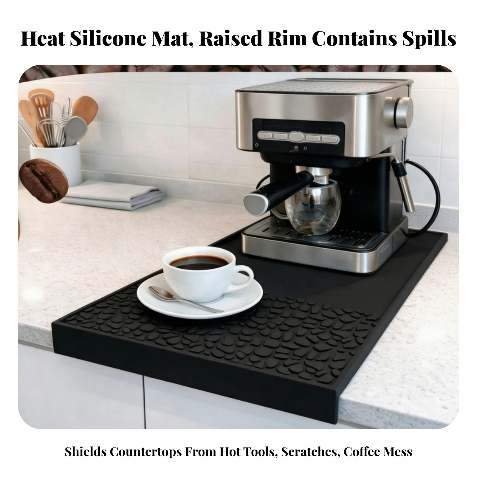 Alas untuk Mesin Kopi, Tahan A - Kitchen Baking Machine ulasan dan harga