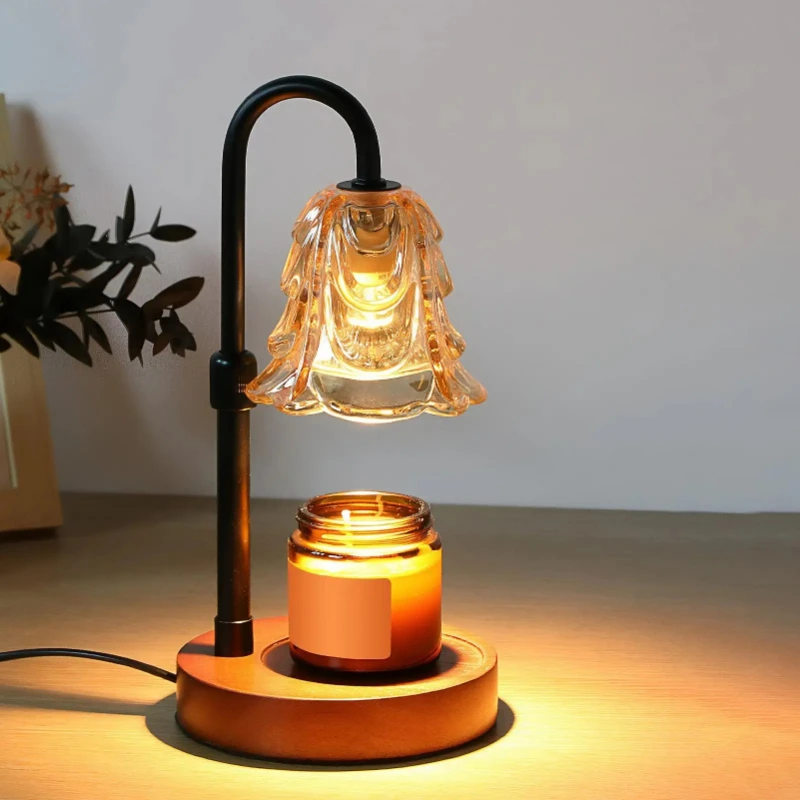 Suitable for female mothers, bedroom dimmable modern home decoration, romantic dinner, holiday electric heating, candle lights