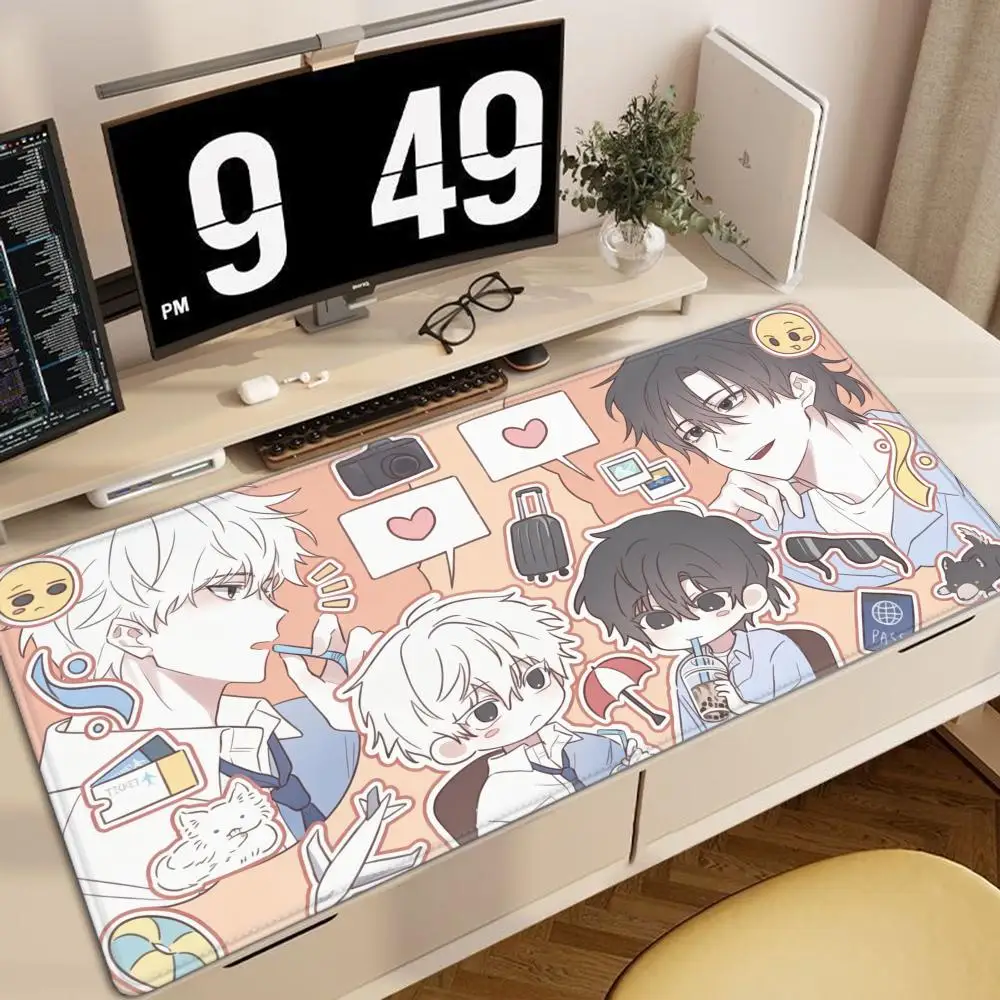 Anime Link Click Mousepad Cheng Xiaoshi Lu Guang XXL Mouse Pad Computer Keyboard Padding Shiguang Dailiren Accessories Desk Mat