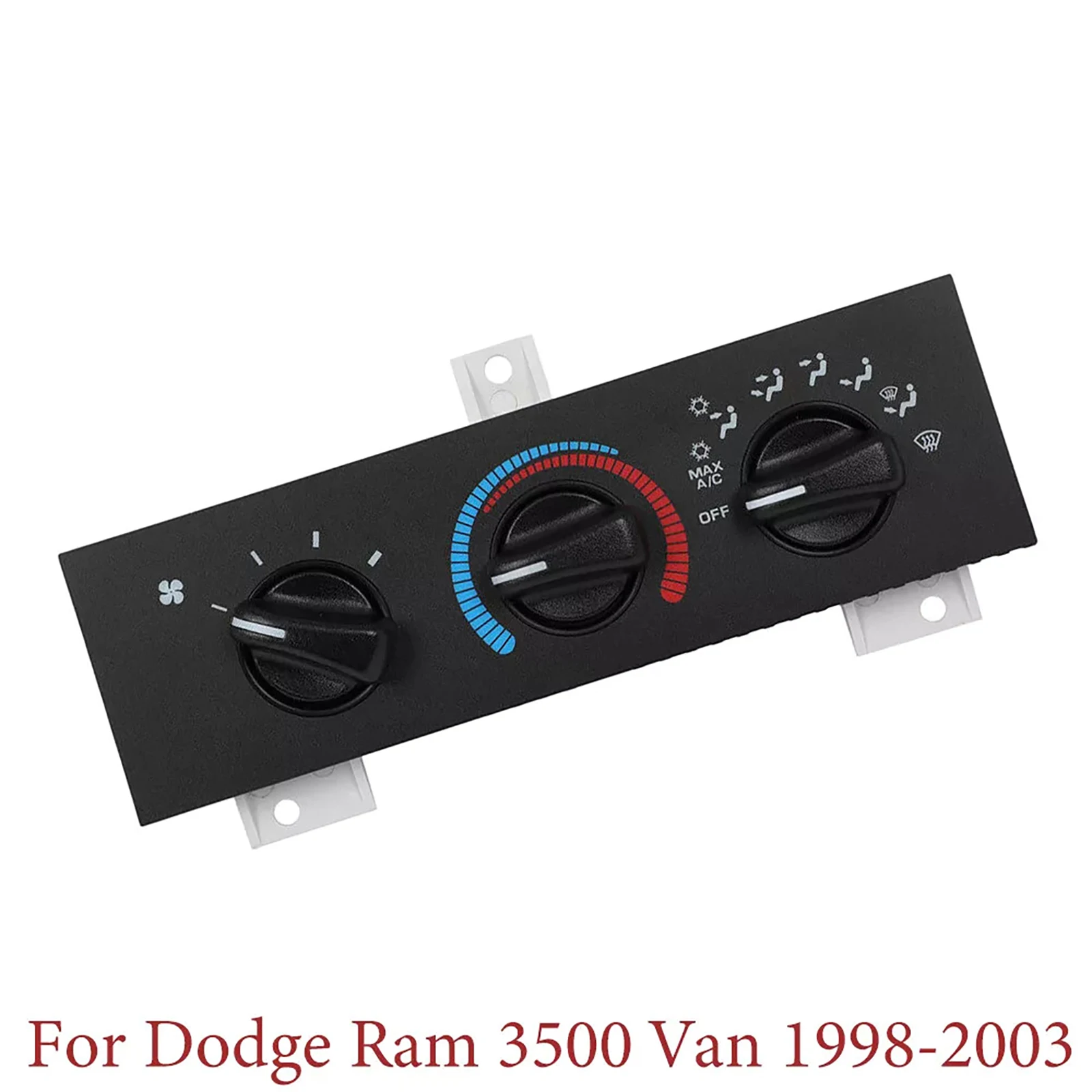 A/C Heater Manual Climate Temp Control Panel 55055459AF 55055459AE Replacement For Dodge Ram Van 1998-2003 Car Auto Accessories