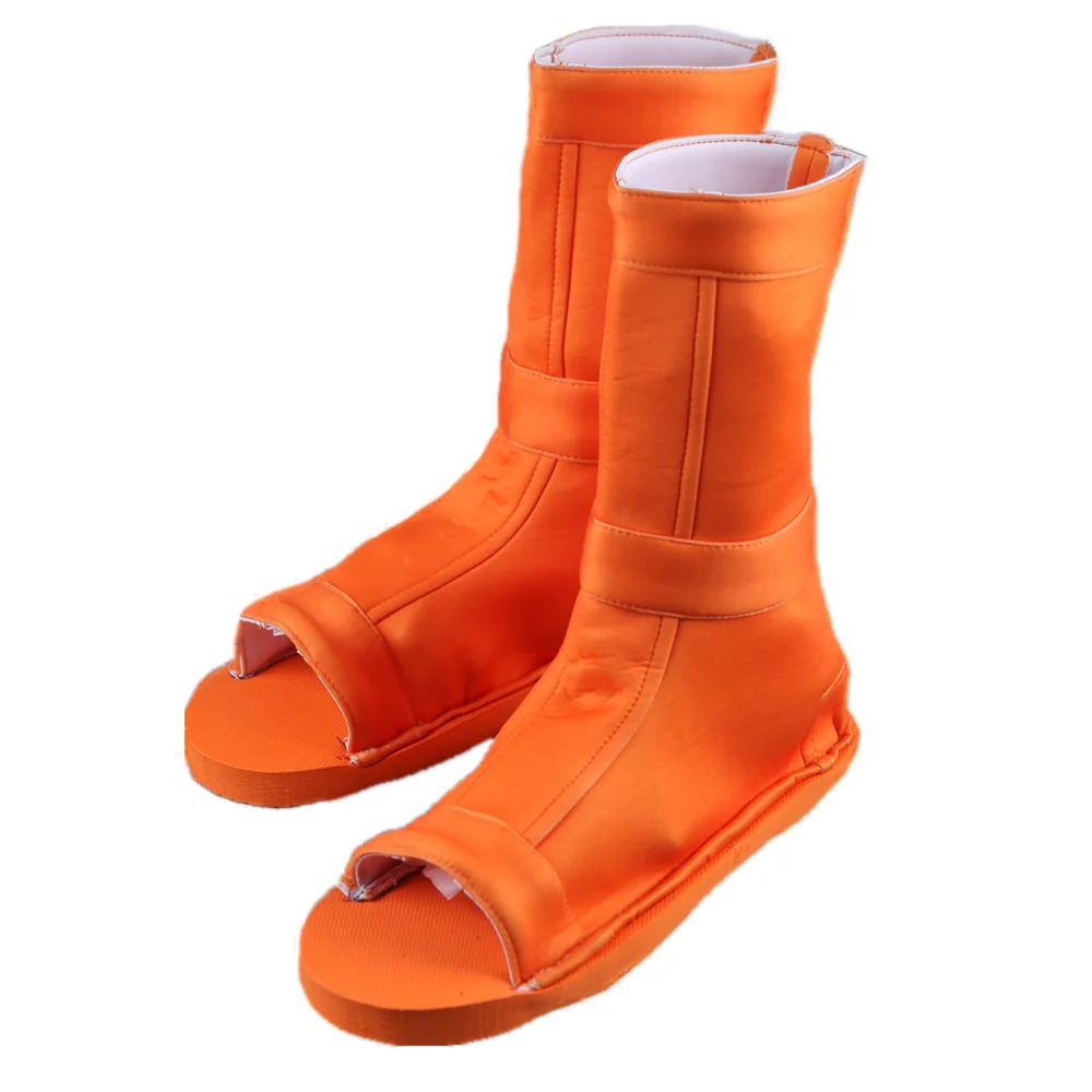 Adult Anime Cosplay Black Shoes Accessory Orange Shoes Halloween Costume