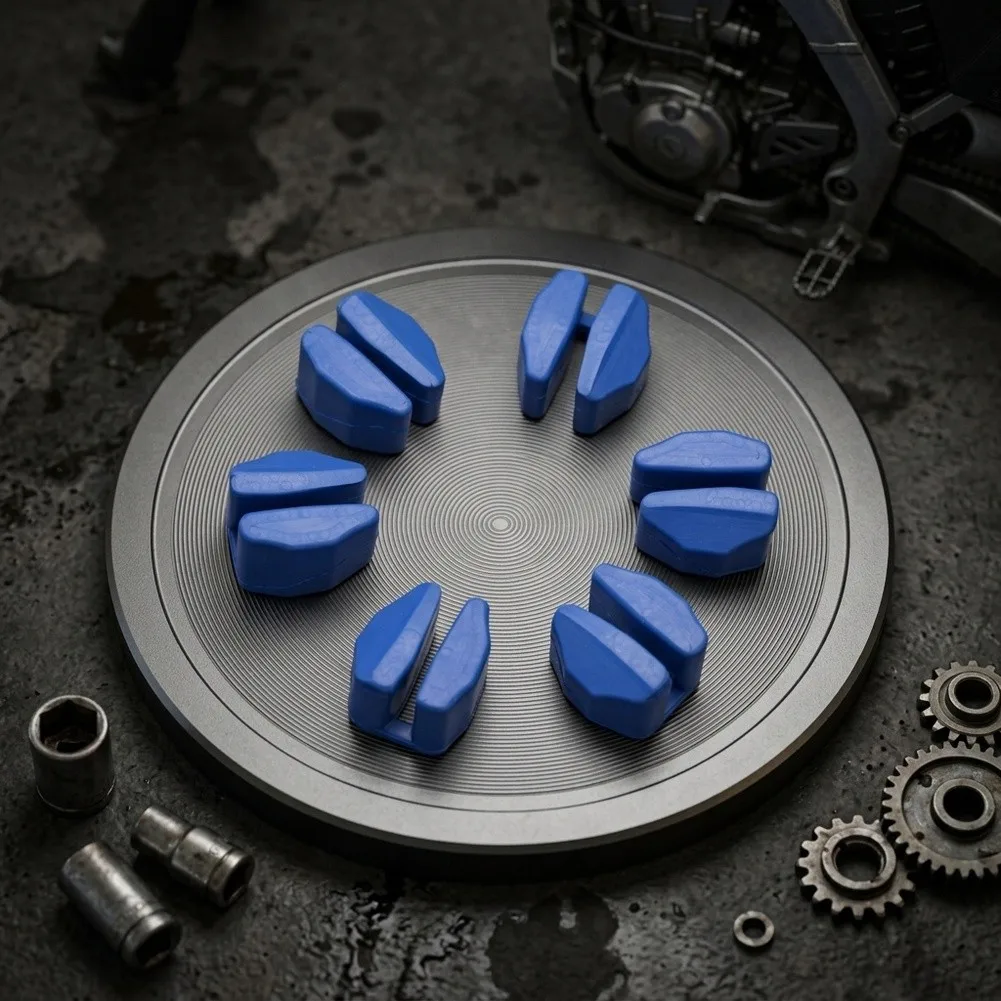 6pcs Motorcycle Clutch Damping Buffer Rubber Drive Pads For 250-500 For EXC SX-F Motorcycle Accessories