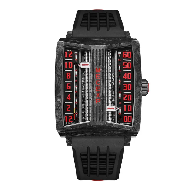 MECEXP Watch Original Design MS1001 Forged Carbon Limited Edition