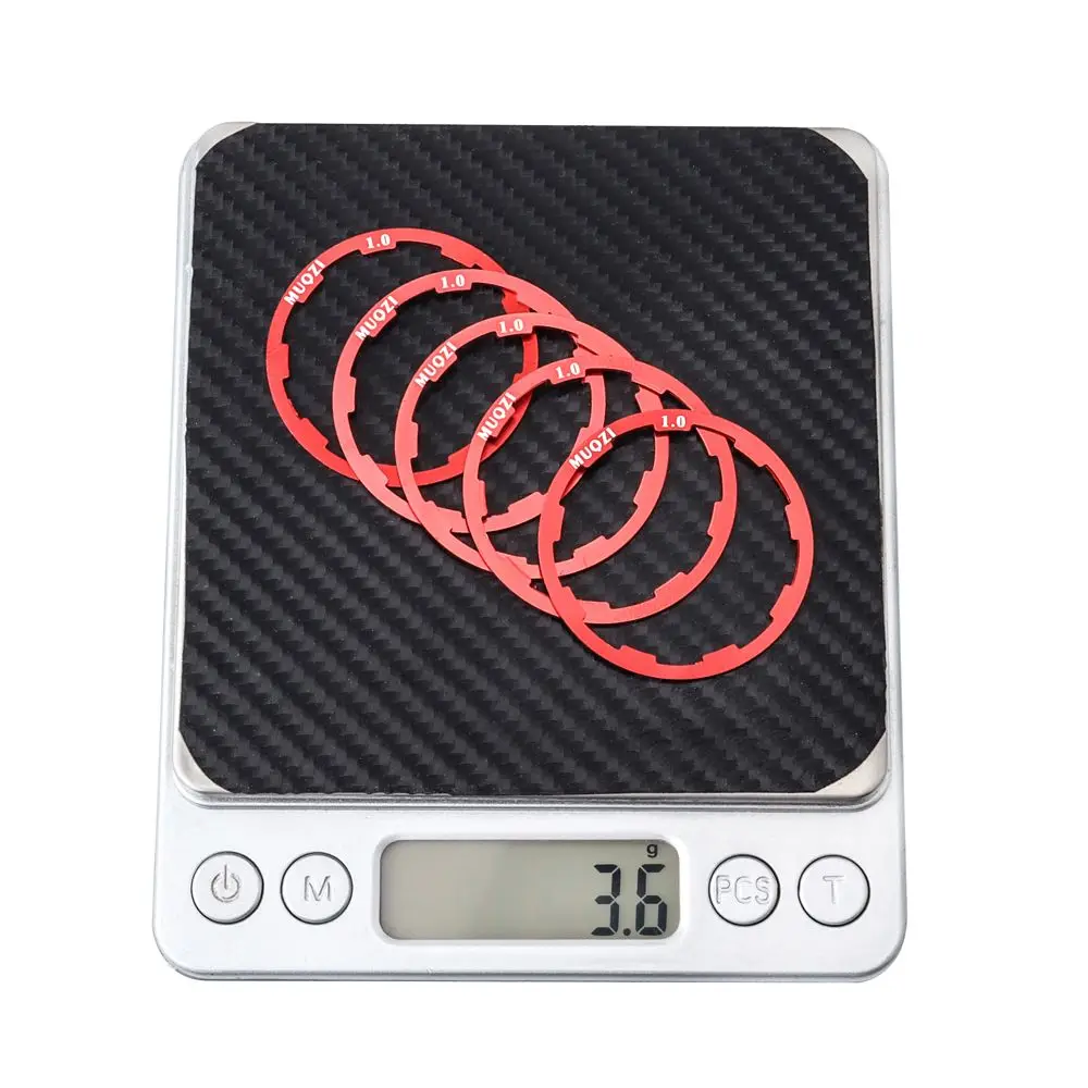 ตัวเว้นระยะล้อตุนกำลังด้านหน้าฮับด้านหลัง MTB ตัวยึดด้านล่างของล้อตุนกำลังวงแหวนรองสำหรับจักรยานวงล้อตุนกำลัง