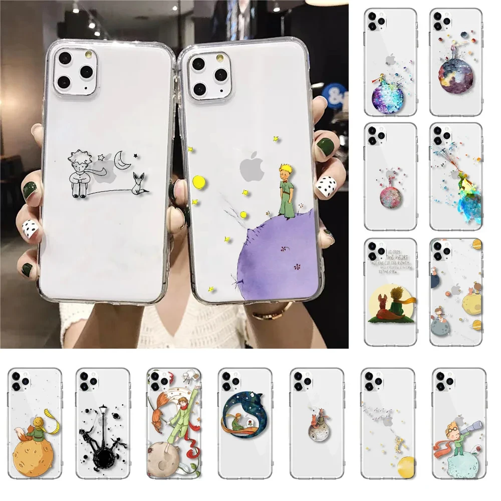 The Little Prince Phone Case for iPhone 15 14 13 12 11 Pro Max X Xs Max XR SE 2020 8 7 Plus Soft Clear Cover Coque