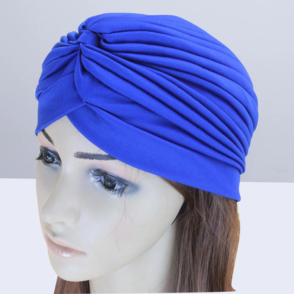 

Turban Hat for Women Made of Baotou Yoga Turtleneck Folding Cap Ideal for Hair Loss Chemo Patients Stylish Scarf