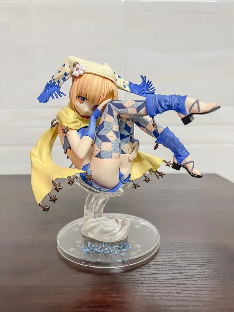16 cm Anime Brilliant Stars Ririka Figur Miri Malerei Sammlung Charakter Animation Modell Spielzeug Geschenk Sammlung Action Figur