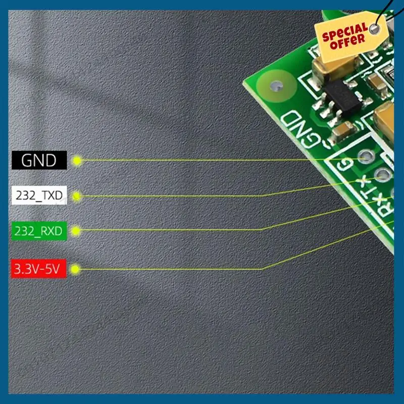 

-A15I RS232 Модуль RFID-считывания IC Card Reader 13,56 МГц Бесконтактный считыватель смарт-карт 14443A Протокол Поддержка оконной системы