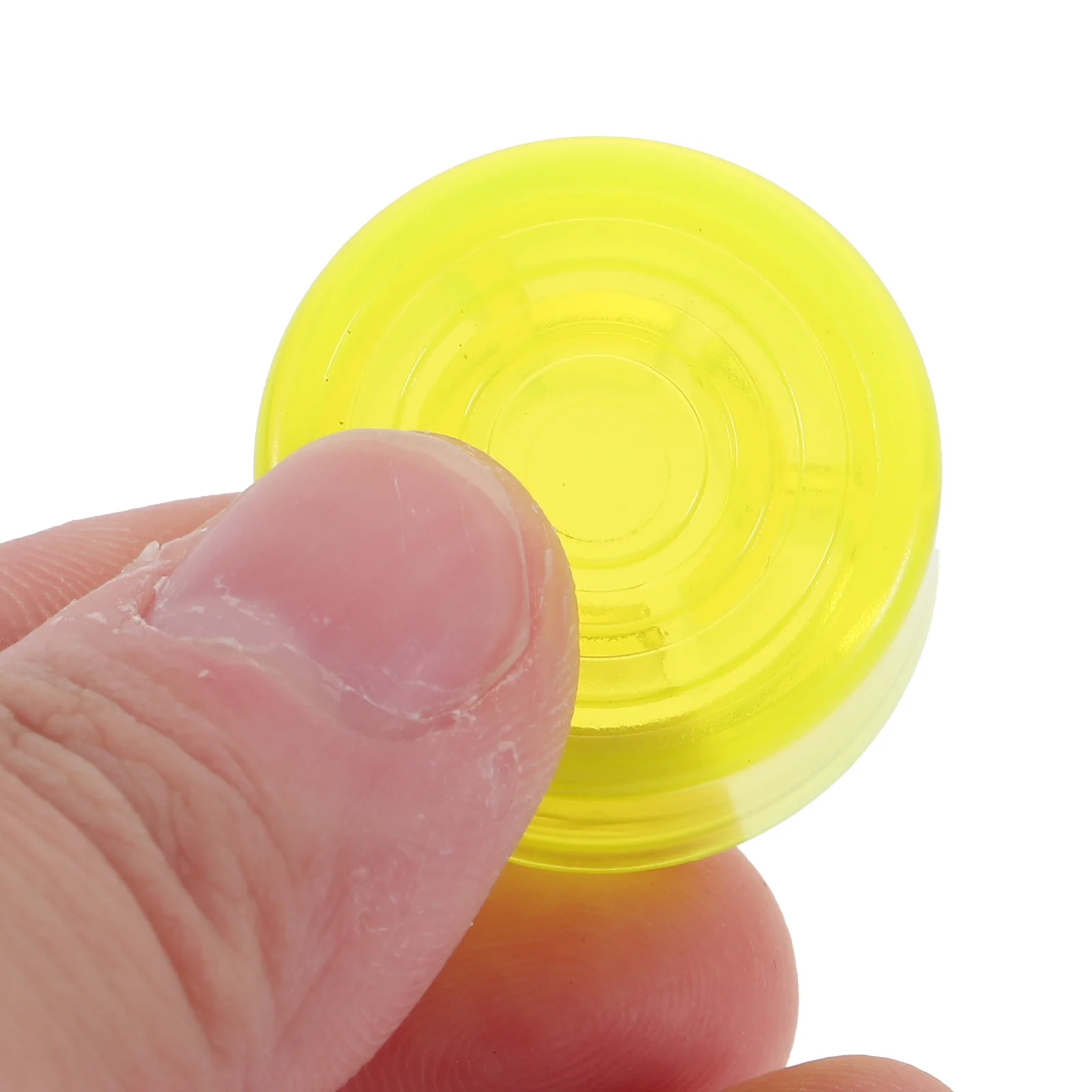 

10 Pcs Guitar Pedal Protective Cover Board Accessories Toppers Footswitch Effects Yellow