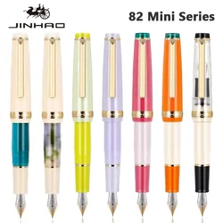 Jinhao 82 Mini Fountain Pen Luxury Elegant Pens 0.38/0.5/0.7mm Extra Fine Nib Writing Ink Pens Stationery Office School Supplies