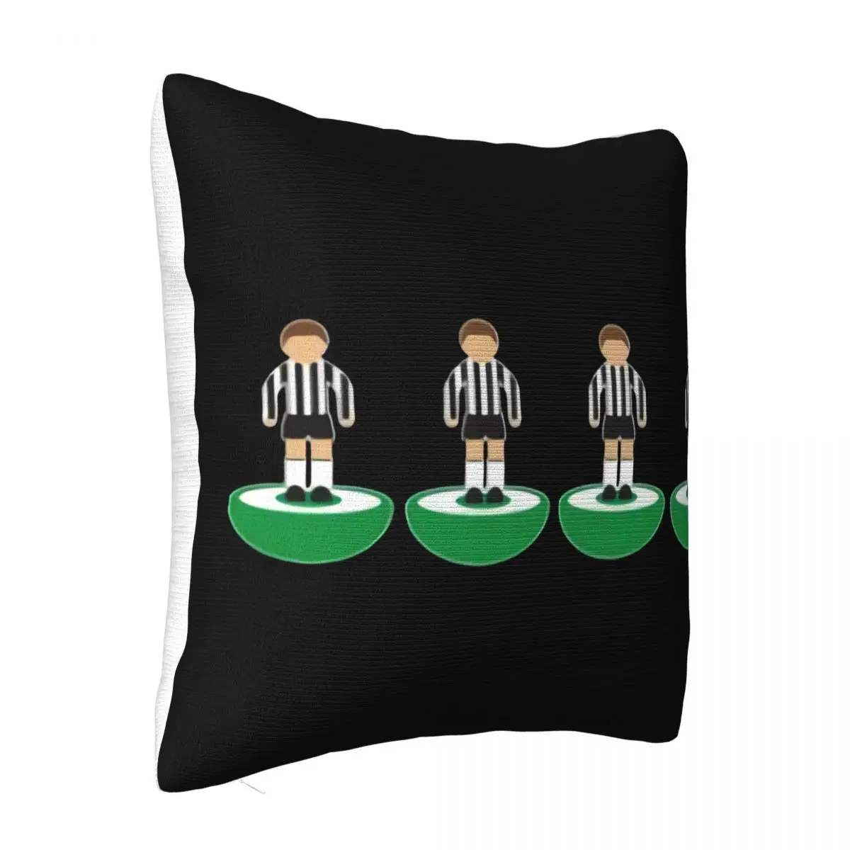 Subbuteo Back Four Notts County Black S Of All Sizes Men Pride Print Kawaii Fashion Selling Pillow Case