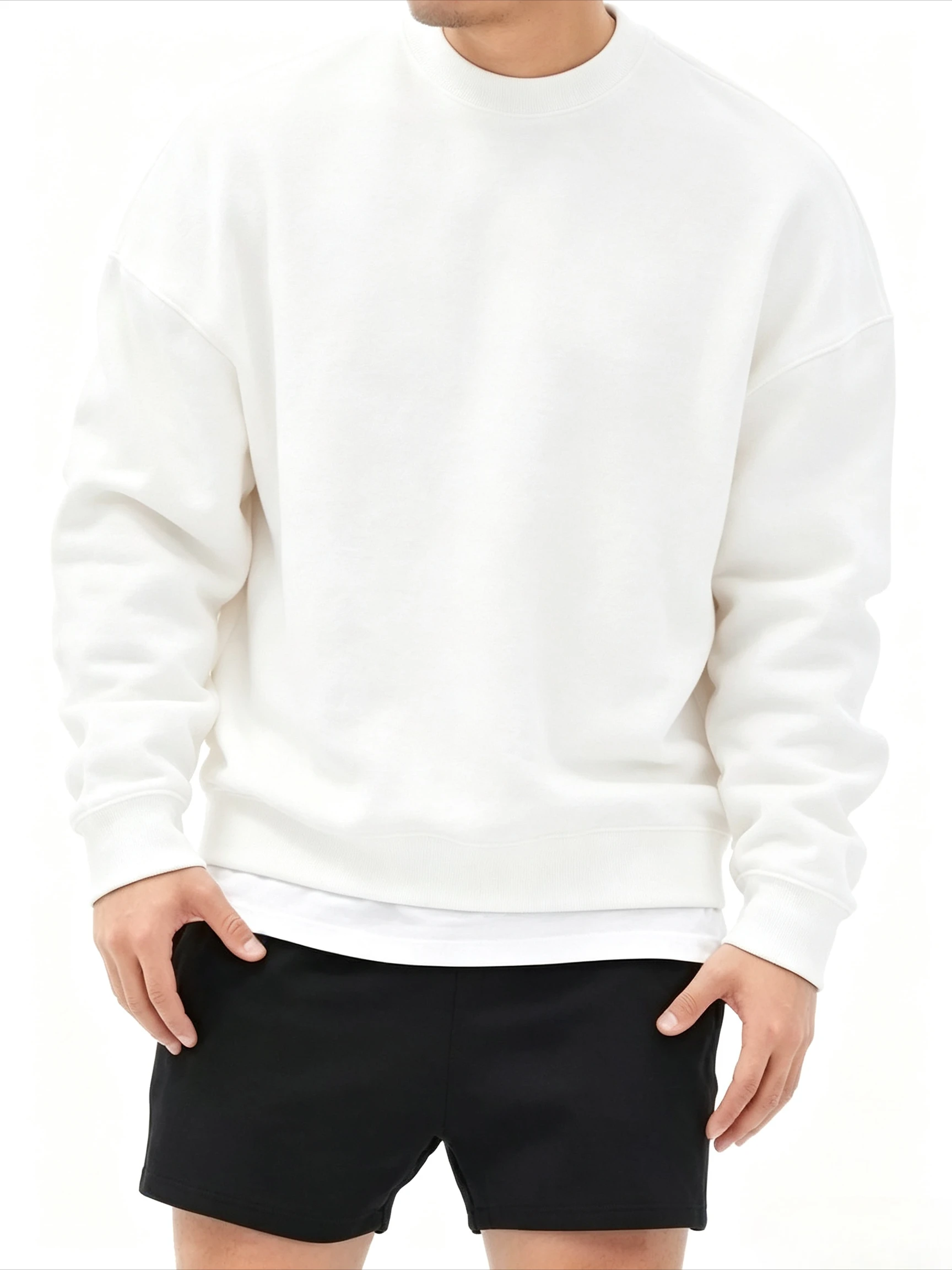 Street Fashion Urban - Men's Fashion Forward Casual Trendy Solid