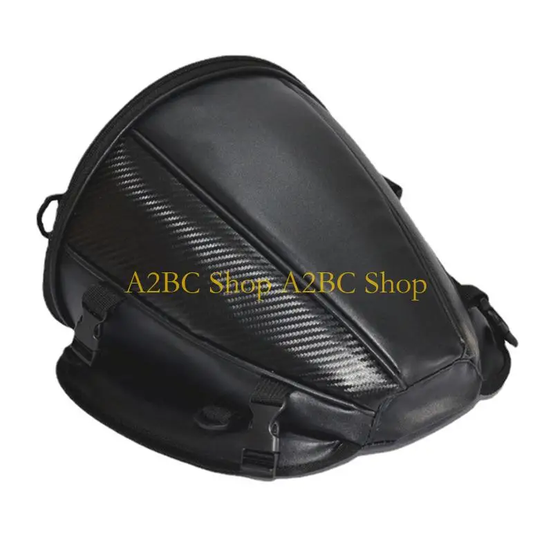 A2BC Tear Resistant Quick Release Motorcycle Scooter Rear Bag Organizers Weatherproof Rear Luggage With Ergonomic Design