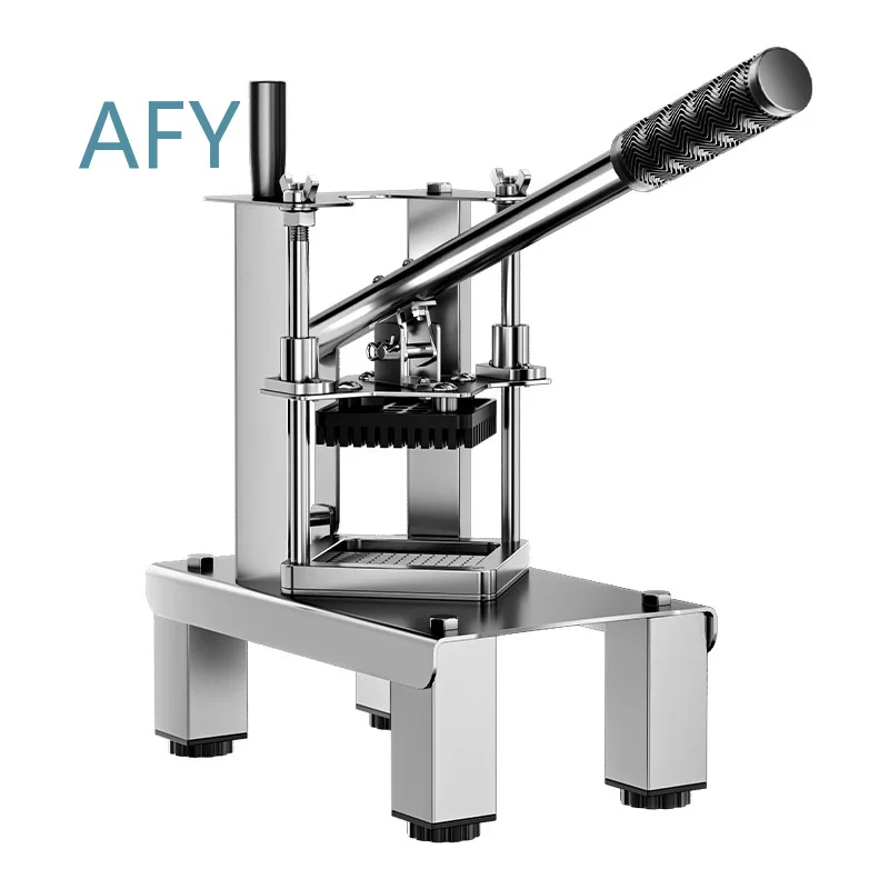 Manual Potato Cutting Machine for Commercial Use Cucumber Radish Lettuce Dicer Shredder for Food Prep Kitchen Equipment