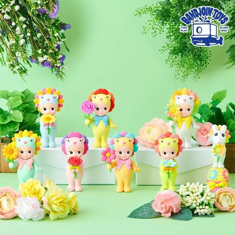 Macny Angel Butter Flower Gift Series, Blind Box, Jouets pour enfants, Cadeau d'anniversaire, Breloques pour téléphone, Accessoires de voiture, Cadeaux de Noël