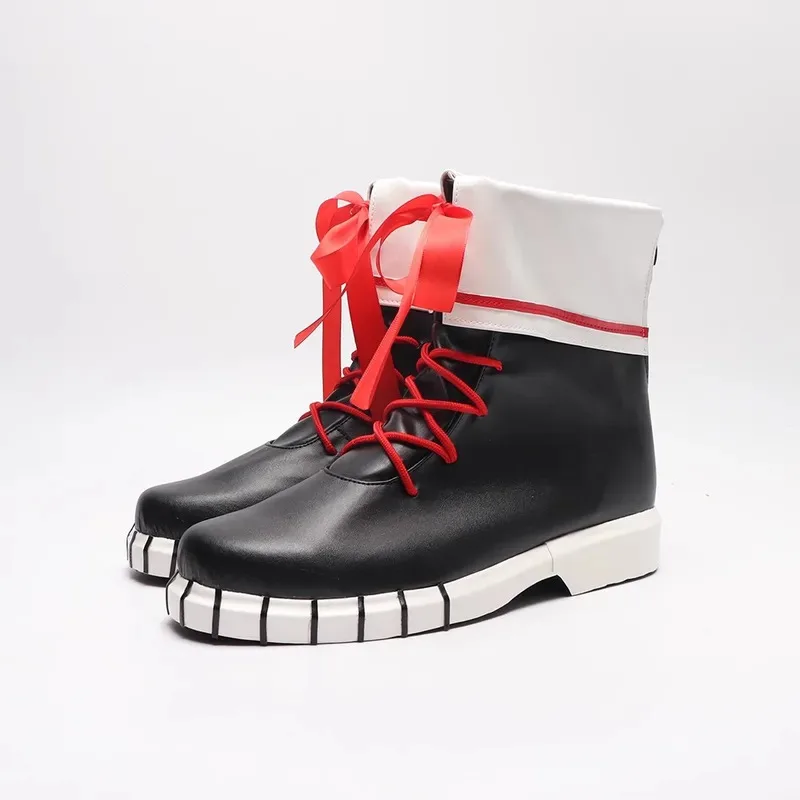 

Обувь аниме Vtuber Nakiri Ayame, ботинки для Хэллоуина, карнавальный костюм для взрослых, женщин и мужчин, аксессуары, реквизит yj4k