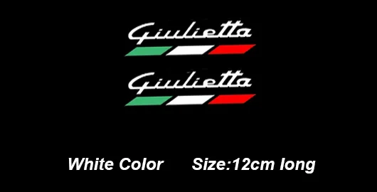 2Pcs Car Rearview Mirror Stickers, Special Decor Decals for Alfa Romeo Giulietta, Universal Auto Exterior Styling Accessories